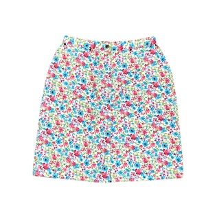 David N Sport Floral Skirt Sz 14